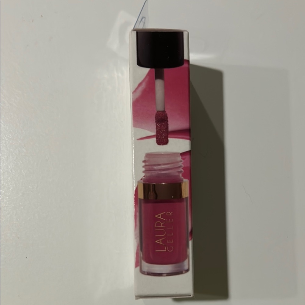 NWT Laura Geller Treat-N-Go Tinted Lip Oil in First Place (Magenta Pink) 3.8mL - Picture 5 of 14